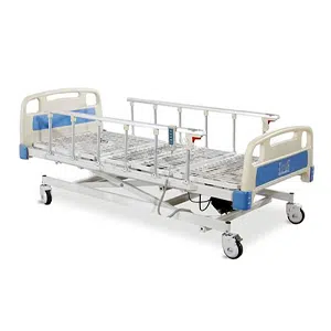 Cama eléctrica de 3 funciones con barandas
