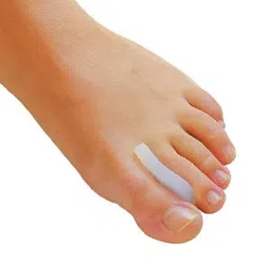 Separador de dedos de gel polímero