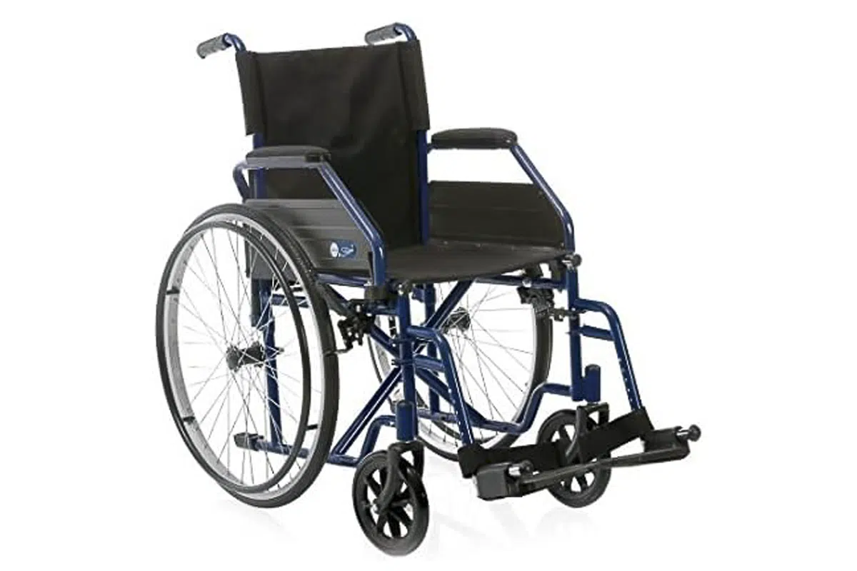 Silla de ruedas de aluminio desmontable