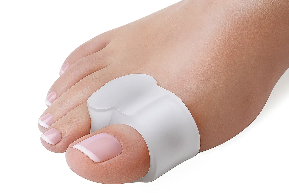 Anillo de gel polímero con taba