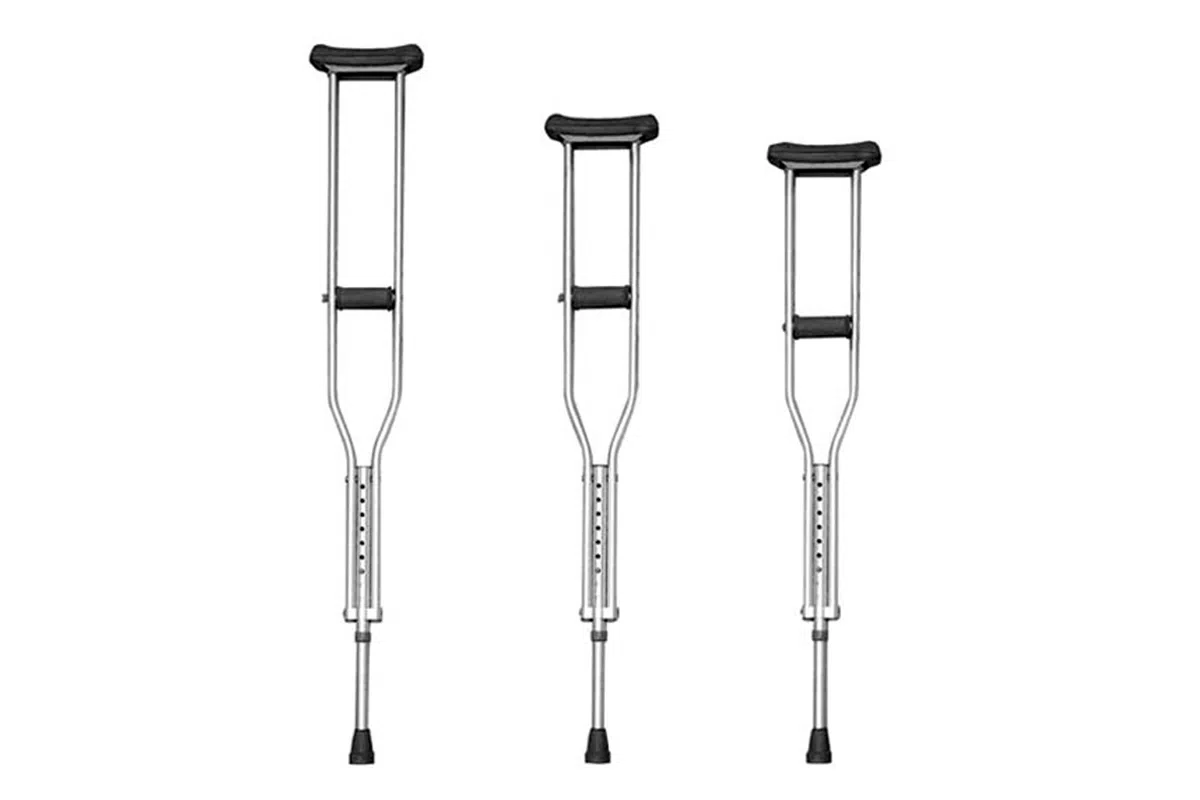 Muletas de aluminio regulables