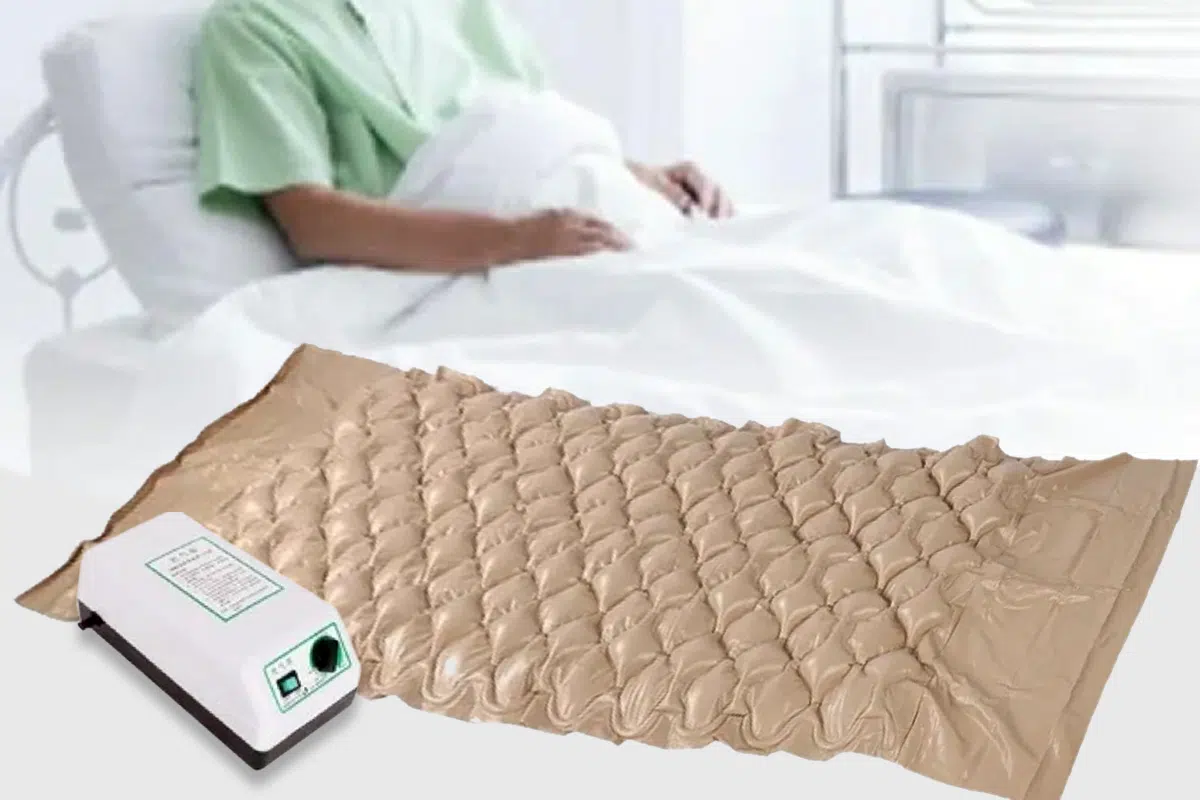 Colchón de aire antiéscaras con compresor