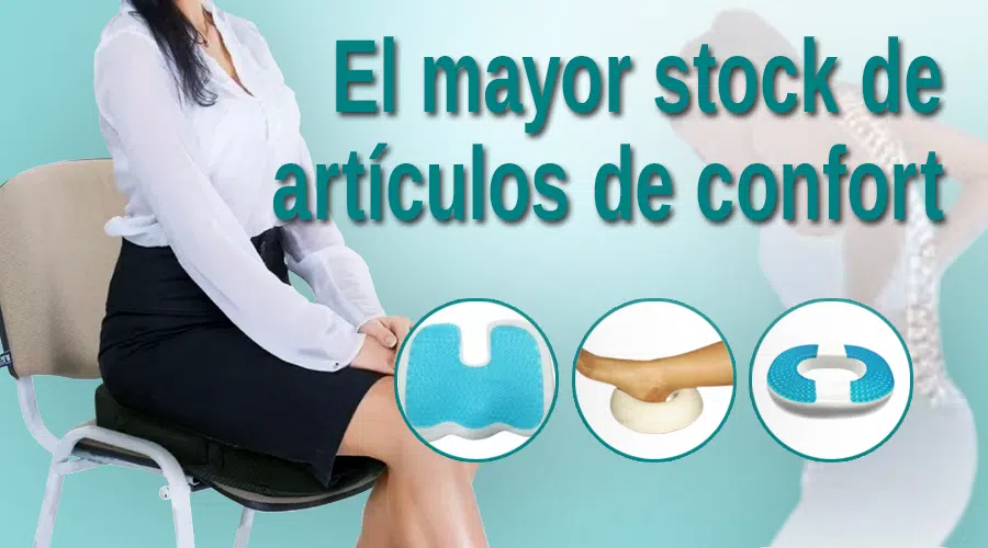 Variedad stock artículos confort